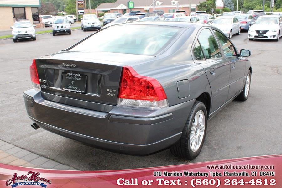 2006 Volvo S60 2.5L Turbo AWD Auto w/Sunroof, available for sale in Plantsville, Connecticut | Auto House of Luxury. Plantsville, Connecticut 2006 Volvo S60 2.5L Turbo AWD Auto w/Sunroof, available for sale in Plantsville, Connecticut | Auto House of Luxury. Plantsville, Connecticut