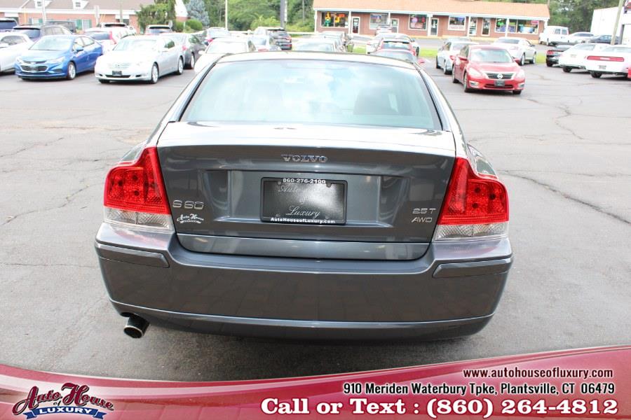 2006 Volvo S60 2.5L Turbo AWD Auto w/Sunroof, available for sale in Plantsville, Connecticut | Auto House of Luxury. Plantsville, Connecticut 2006 Volvo S60 2.5L Turbo AWD Auto w/Sunroof, available for sale in Plantsville, Connecticut | Auto House of Luxury. Plantsville, Connecticut