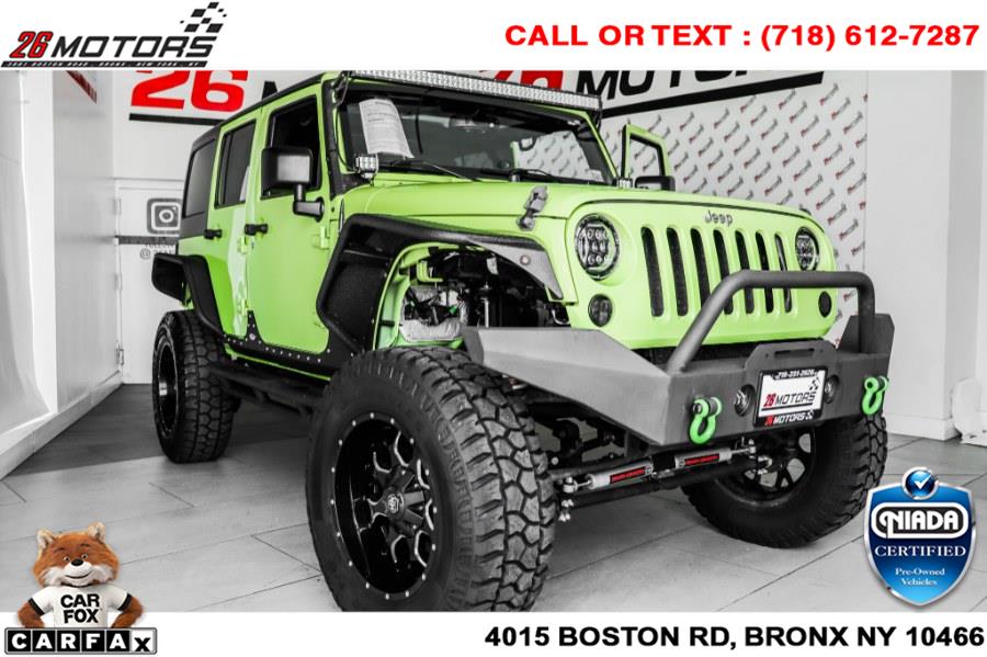 Used Jeep Wrangler Unlimited Sport 4x4 2017 | 26 Motors Corp. Bronx, New York Used Jeep Wrangler Unlimited Sport 4x4 2017 | 26 Motors Corp. Bronx, New York