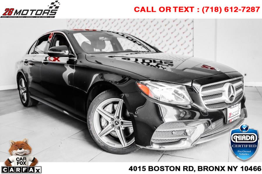 Used Mercedes-Benz E-Class E 300 4MATIC Sedan 2018 | 26 Motors Corp. Bronx, New York Used Mercedes-Benz E-Class E 300 4MATIC Sedan 2018 | 26 Motors Corp. Bronx, New York
