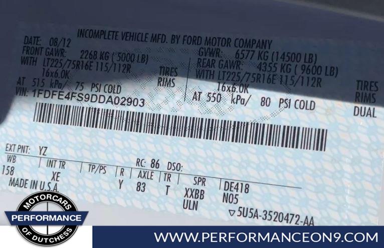 Used Ford Econoline Commercial Cutaway E-450 Super Duty 158" DRW 2013 | Performance Motor Cars. Wappingers Falls, New York Used Ford Econoline Commercial Cutaway E-450 Super Duty 158" DRW 2013 | Performance Motor Cars. Wappingers Falls, New York