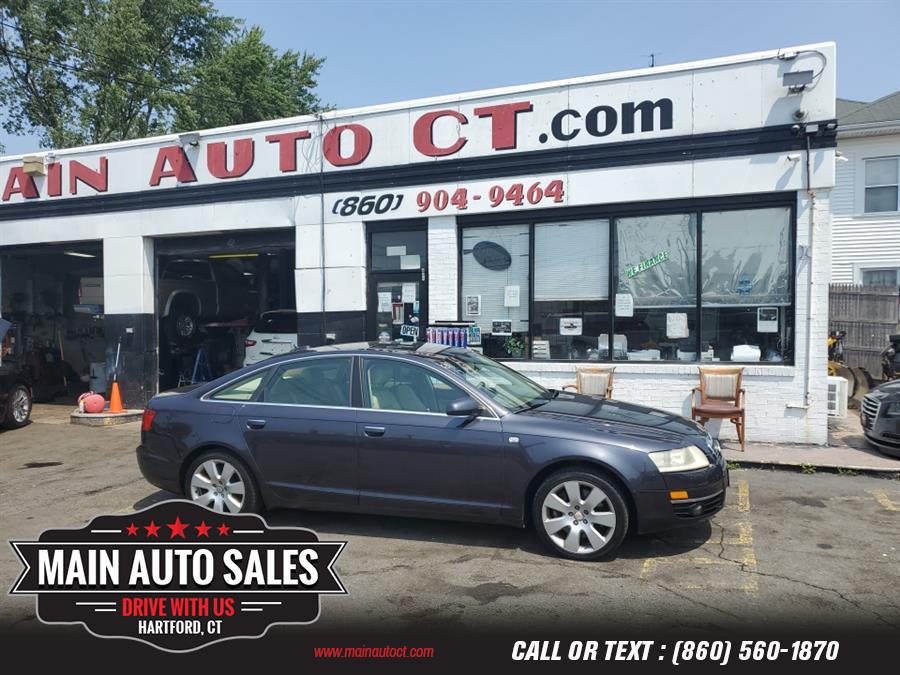 Used Audi A6 4dr Sdn 4.2L quattro Auto 2005 | Main Auto Sales LLC. Hartford, Connecticut Used Audi A6 4dr Sdn 4.2L quattro Auto 2005 | Main Auto Sales LLC. Hartford, Connecticut
