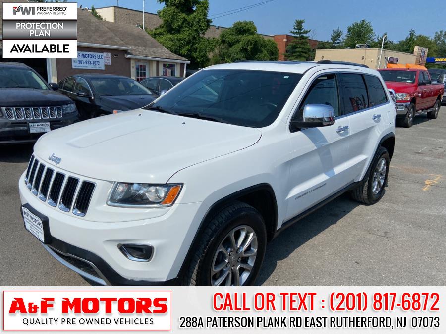 2015 Jeep Grand Cherokee 4WD 4dr Limited, available for sale in East Rutherford, New Jersey | A&F Motors LLC. East Rutherford, New Jersey