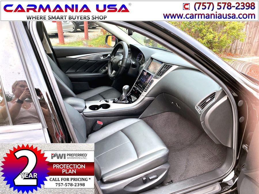 Used Infiniti Q50 3.7 Premium Sedan 4D 2015 | Carmania USA. Chesapeake, Virginia Used Infiniti Q50 3.7 Premium Sedan 4D 2015 | Carmania USA. Chesapeake, Virginia