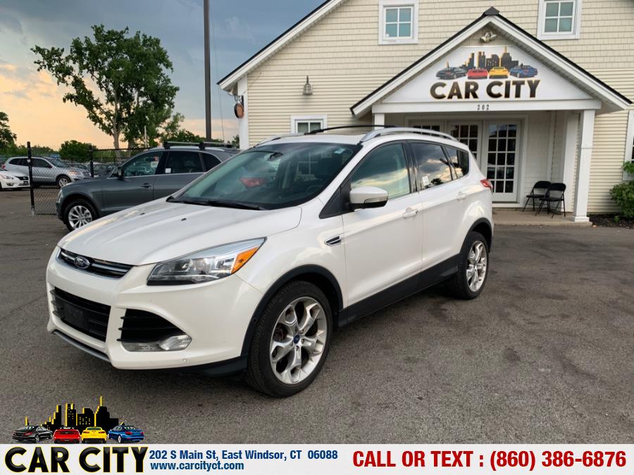 2013 Ford Escape 4WD 4dr Titanium, available for sale in East Windsor, Connecticut | Car City LLC. East Windsor, Connecticut