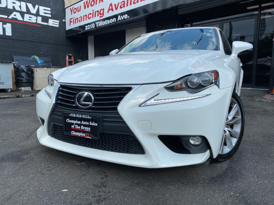 2015 Lexus IS 250 4dr Sport Sdn AWD, available for sale in Bronx, New York | Champion Auto Sales. Bronx, New York