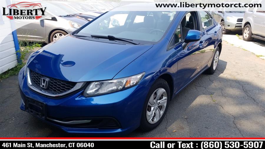 Used Honda Civic Sdn 4dr Auto LX 2013 | Liberty Motors. Manchester, Connecticut Used Honda Civic Sdn 4dr Auto LX 2013 | Liberty Motors. Manchester, Connecticut
