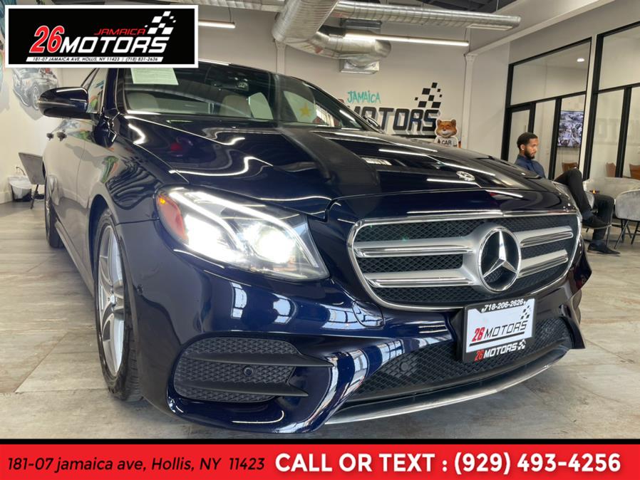 Used Mercedes-Benz E-Class Sport Pkg E 300 4MATIC Sedan 2018 | Jamaica 26 Motors. Hollis, New York Used Mercedes-Benz E-Class Sport Pkg E 300 4MATIC Sedan 2018 | Jamaica 26 Motors. Hollis, New York