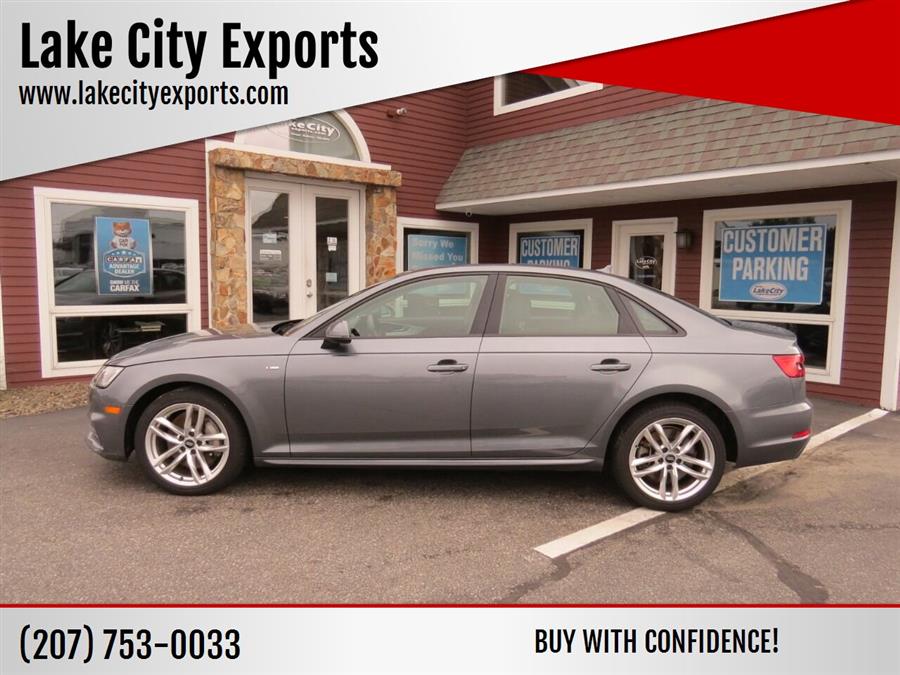 Used Audi A4 2.0T quattro Premium AWD 4dr Sedan w/Season of Aud 2017 | Lake City Exports Inc. Auburn, Maine Used Audi A4 2.0T quattro Premium AWD 4dr Sedan w/Season of Aud 2017 | Lake City Exports Inc. Auburn, Maine
