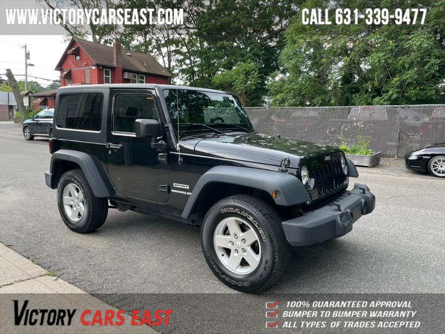 Used Jeep Wrangler 4WD 2dr Sport 2016 | Victory Cars East LLC. Huntington, New York Used Jeep Wrangler 4WD 2dr Sport 2016 | Victory Cars East LLC. Huntington, New York
