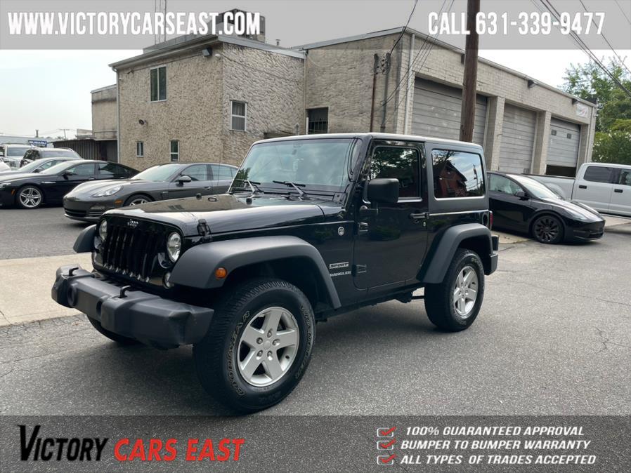 Used Jeep Wrangler 4WD 2dr Sport 2016 | Victory Cars East LLC. Huntington, New York Used Jeep Wrangler 4WD 2dr Sport 2016 | Victory Cars East LLC. Huntington, New York