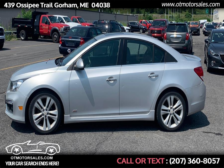 2015 Chevrolet Cruze 4dr Sdn LTZ, available for sale in Gorham, Maine | Ossipee Trail Motor Sales. Gorham, Maine