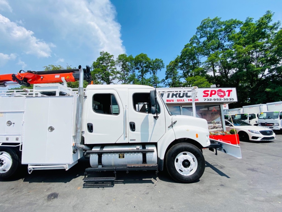 2010 Freightliner M2 CREW CAB PALFINGER PK 11001 CRANE UTILITY MECHANIC, available for sale in South Amboy, New Jersey | NJ Truck Spot. South Amboy, New Jersey 2010 Freightliner M2 CREW CAB PALFINGER PK 11001 CRANE UTILITY MECHANIC, available for sale in South Amboy, New Jersey | NJ Truck Spot. South Amboy, New Jersey