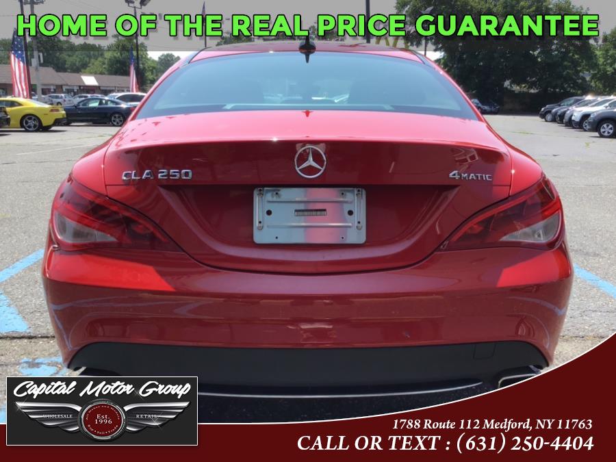 Used Mercedes-Benz CLA-Class 4dr Sdn CLA 250 4MATIC 2015 | Capital Motor Group Inc. Medford, New York Used Mercedes-Benz CLA-Class 4dr Sdn CLA 250 4MATIC 2015 | Capital Motor Group Inc. Medford, New York