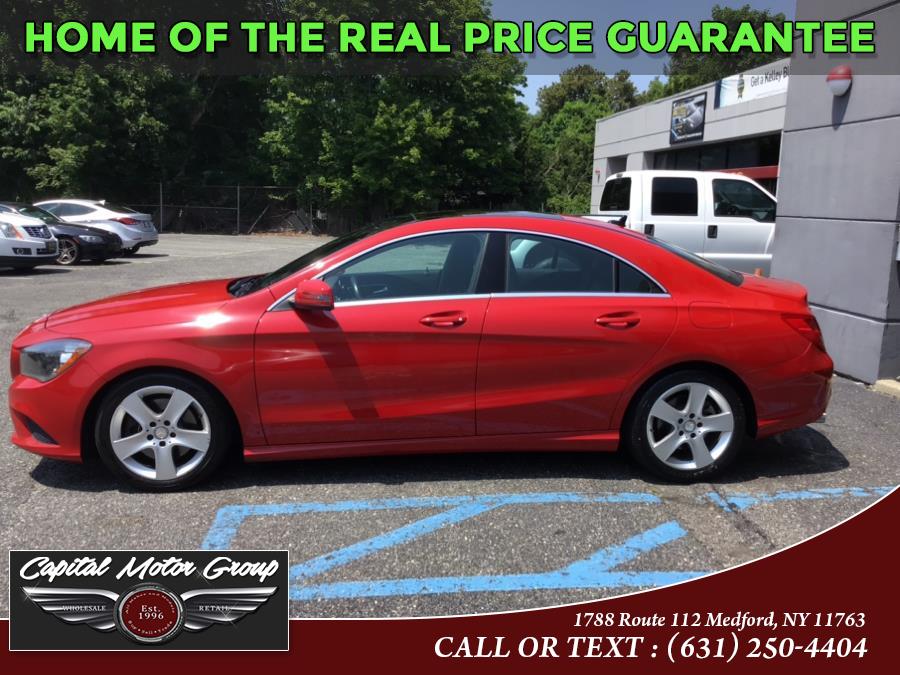 Used Mercedes-Benz CLA-Class 4dr Sdn CLA 250 4MATIC 2015 | Capital Motor Group Inc. Medford, New York Used Mercedes-Benz CLA-Class 4dr Sdn CLA 250 4MATIC 2015 | Capital Motor Group Inc. Medford, New York