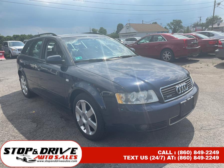 2005 Audi A4 2005 Wgn 1.8T Avant quattro Man, available for sale in East Windsor, Connecticut | Stop & Drive Auto Sales. East Windsor, Connecticut 2005 Audi A4 2005 Wgn 1.8T Avant quattro Man, available for sale in East Windsor, Connecticut | Stop & Drive Auto Sales. East Windsor, Connecticut