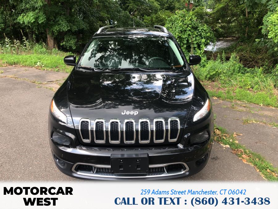 Used Jeep Cherokee 4WD 4dr Limited 2015 | Motorcar West. Manchester, Connecticut Used Jeep Cherokee 4WD 4dr Limited 2015 | Motorcar West. Manchester, Connecticut