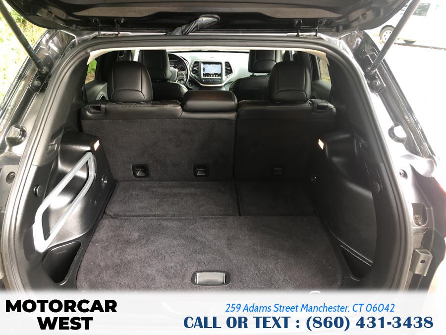 Used Jeep Cherokee 4WD 4dr Limited 2015 | Motorcar West. Manchester, Connecticut Used Jeep Cherokee 4WD 4dr Limited 2015 | Motorcar West. Manchester, Connecticut
