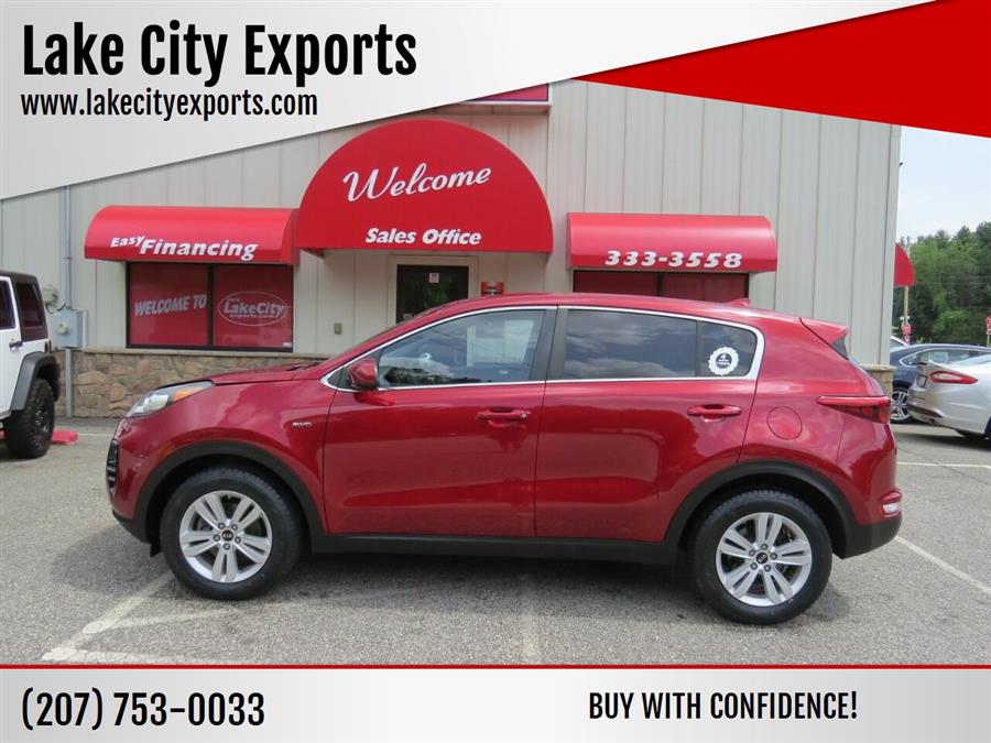 Used Kia Sportage LX AWD 4dr SUV 2017 | Lake City Exports Inc. Auburn, Maine Used Kia Sportage LX AWD 4dr SUV 2017 | Lake City Exports Inc. Auburn, Maine