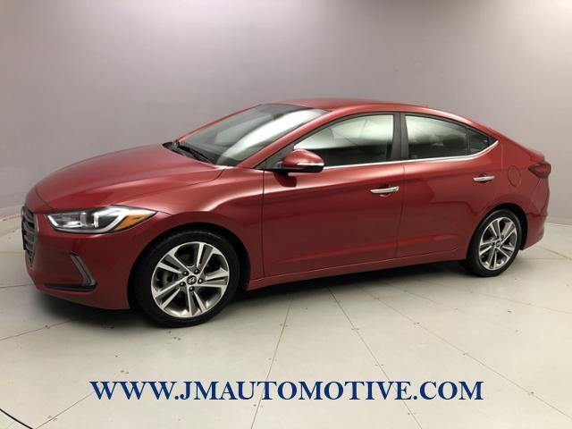 2017 Hyundai Elantra 4dr Sdn Auto Limited PZEV, available for sale in Naugatuck, Connecticut | J&M Automotive Sls&Svc LLC. Naugatuck, Connecticut