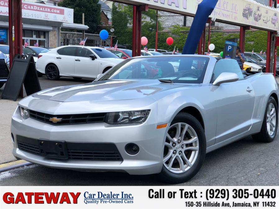 Used Chevrolet Camaro 2dr Conv LT w/1LT 2015 | Gateway Car Dealer Inc. Jamaica, New York Used Chevrolet Camaro 2dr Conv LT w/1LT 2015 | Gateway Car Dealer Inc. Jamaica, New York