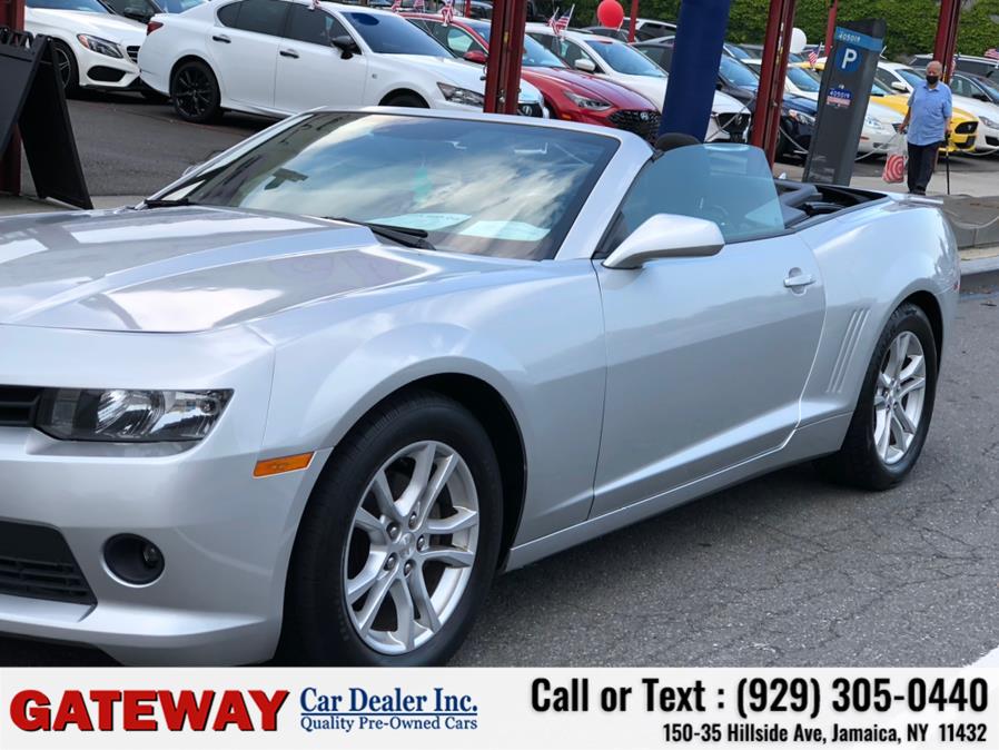 Used Chevrolet Camaro 2dr Conv LT w/1LT 2015 | Gateway Car Dealer Inc. Jamaica, New York Used Chevrolet Camaro 2dr Conv LT w/1LT 2015 | Gateway Car Dealer Inc. Jamaica, New York