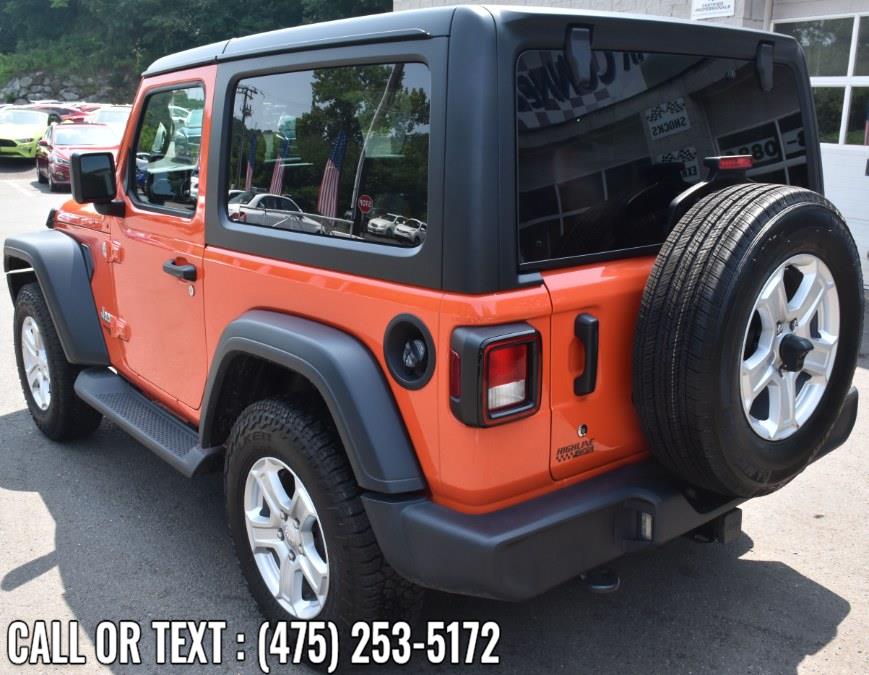 Used Jeep Wrangler Sport S 4x4 2018 | Highline Car Connection. Waterbury, Connecticut Used Jeep Wrangler Sport S 4x4 2018 | Highline Car Connection. Waterbury, Connecticut