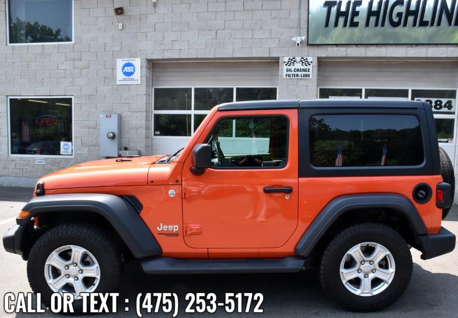 Used Jeep Wrangler Sport S 4x4 2018 | Highline Car Connection. Waterbury, Connecticut Used Jeep Wrangler Sport S 4x4 2018 | Highline Car Connection. Waterbury, Connecticut