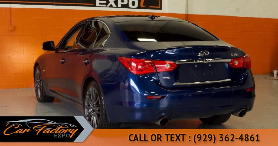 Used INFINITI Q50 Red Sport 400 AWD 2017 | Car Factory Inc.. Bronx, New York Used INFINITI Q50 Red Sport 400 AWD 2017 | Car Factory Inc.. Bronx, New York