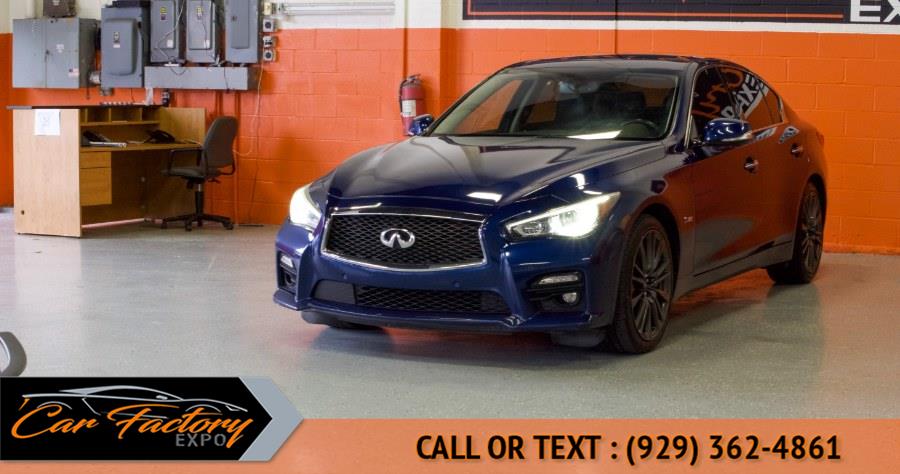 Used INFINITI Q50 Red Sport 400 AWD 2017 | Car Factory Inc.. Bronx, New York Used INFINITI Q50 Red Sport 400 AWD 2017 | Car Factory Inc.. Bronx, New York