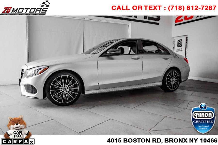 Used Mercedes-Benz C-Class C 300 Sedan 2018 | 26 Motors Corp. Bronx, New York Used Mercedes-Benz C-Class C 300 Sedan 2018 | 26 Motors Corp. Bronx, New York