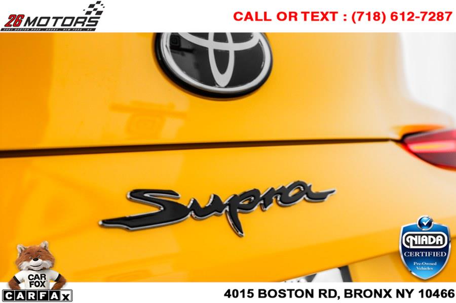 Used Toyota GR Supra 3.0 Premium Auto (Natl) 2021 | 26 Motors Corp. Bronx, New York Used Toyota GR Supra 3.0 Premium Auto (Natl) 2021 | 26 Motors Corp. Bronx, New York