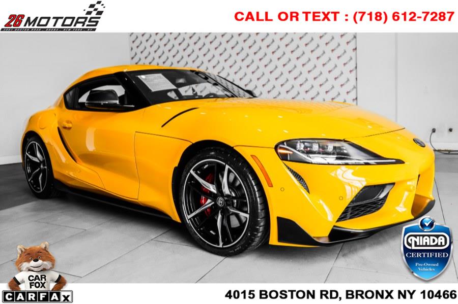 Used Toyota GR Supra 3.0 Premium Auto (Natl) 2021 | 26 Motors Corp. Bronx, New York Used Toyota GR Supra 3.0 Premium Auto (Natl) 2021 | 26 Motors Corp. Bronx, New York