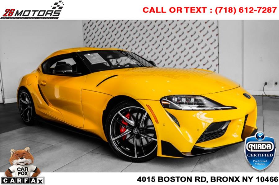 Used Toyota GR Supra 3.0 Premium Auto (Natl) 2021 | 26 Motors Corp. Bronx, New York Used Toyota GR Supra 3.0 Premium Auto (Natl) 2021 | 26 Motors Corp. Bronx, New York