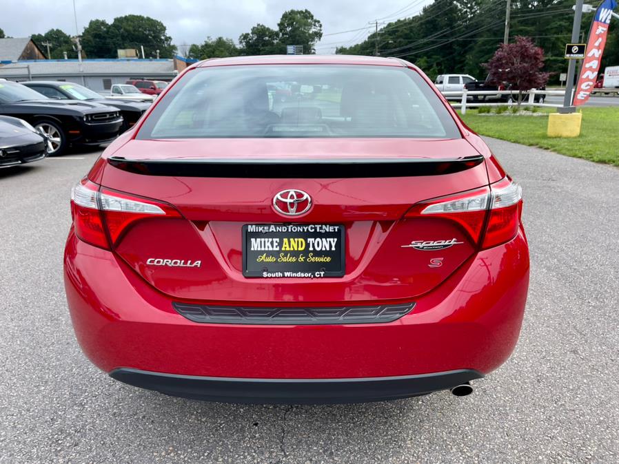 2015 Toyota Corolla 4dr Sdn Man S Plus (Natl), available for sale in South Windsor, Connecticut | Mike And Tony Auto Sales, Inc. South Windsor, Connecticut 2015 Toyota Corolla 4dr Sdn Man S Plus (Natl), available for sale in South Windsor, Connecticut | Mike And Tony Auto Sales, Inc. South Windsor, Connecticut