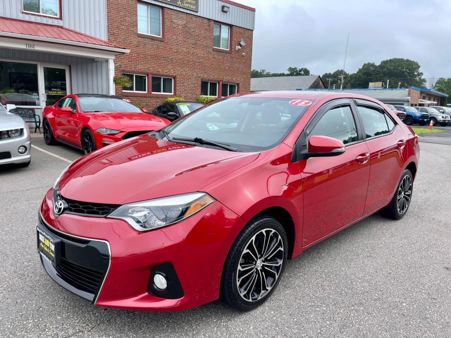 2015 Toyota Corolla 4dr Sdn Man S Plus (Natl), available for sale in South Windsor, Connecticut | Mike And Tony Auto Sales, Inc. South Windsor, Connecticut 2015 Toyota Corolla 4dr Sdn Man S Plus (Natl), available for sale in South Windsor, Connecticut | Mike And Tony Auto Sales, Inc. South Windsor, Connecticut