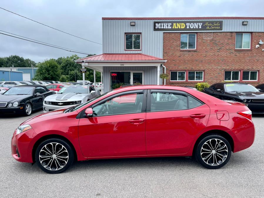 2015 Toyota Corolla 4dr Sdn Man S Plus (Natl), available for sale in South Windsor, Connecticut | Mike And Tony Auto Sales, Inc. South Windsor, Connecticut 2015 Toyota Corolla 4dr Sdn Man S Plus (Natl), available for sale in South Windsor, Connecticut | Mike And Tony Auto Sales, Inc. South Windsor, Connecticut