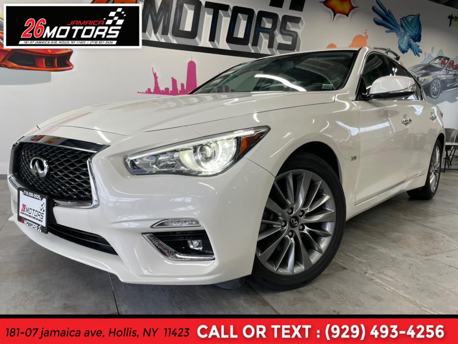 Used INFINITI Q50 LUXE 3.0t LUXE AWD 2018 | Jamaica 26 Motors. Hollis, New York Used INFINITI Q50 LUXE 3.0t LUXE AWD 2018 | Jamaica 26 Motors. Hollis, New York