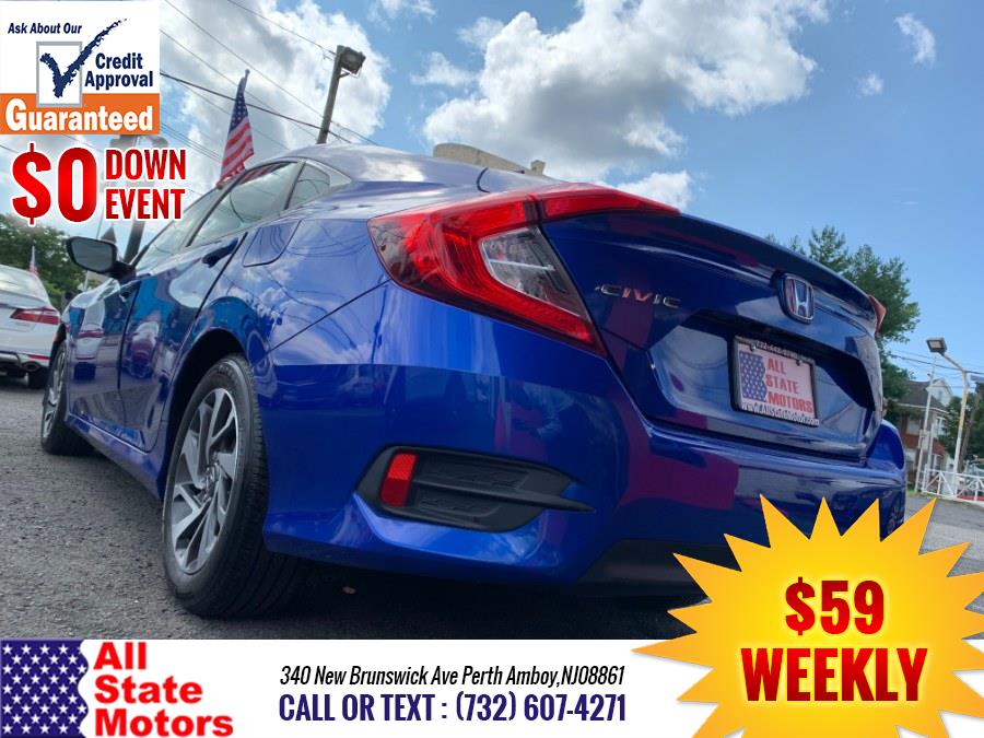 2018 Honda Civic Sedan EX CVT w/Honda Sensing, available for sale in Perth Amboy, New Jersey | All State Motor Inc. Perth Amboy, New Jersey 2018 Honda Civic Sedan EX CVT w/Honda Sensing, available for sale in Perth Amboy, New Jersey | All State Motor Inc. Perth Amboy, New Jersey