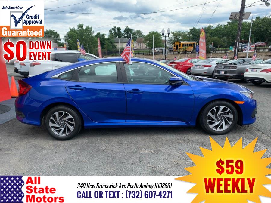 2018 Honda Civic Sedan EX CVT w/Honda Sensing, available for sale in Perth Amboy, New Jersey | All State Motor Inc. Perth Amboy, New Jersey 2018 Honda Civic Sedan EX CVT w/Honda Sensing, available for sale in Perth Amboy, New Jersey | All State Motor Inc. Perth Amboy, New Jersey