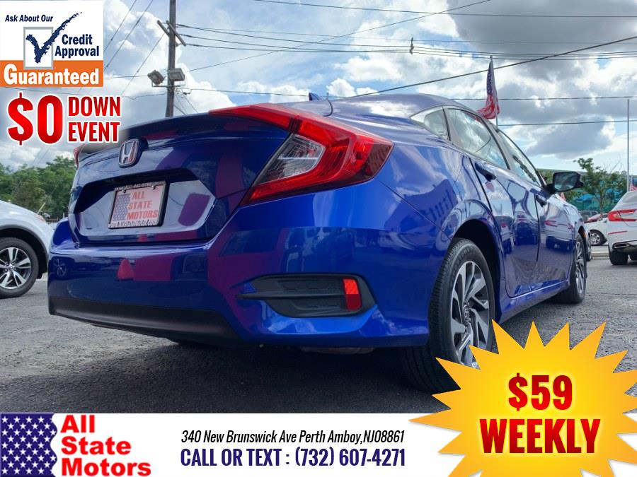 2018 Honda Civic Sedan EX CVT w/Honda Sensing, available for sale in Perth Amboy, New Jersey | All State Motor Inc. Perth Amboy, New Jersey 2018 Honda Civic Sedan EX CVT w/Honda Sensing, available for sale in Perth Amboy, New Jersey | All State Motor Inc. Perth Amboy, New Jersey