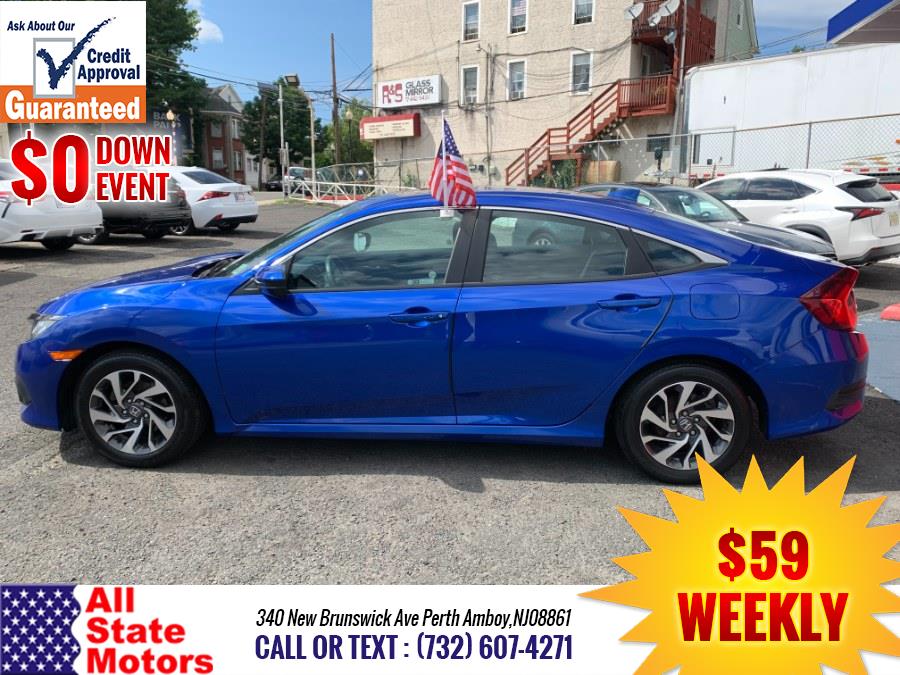 2018 Honda Civic Sedan EX CVT w/Honda Sensing, available for sale in Perth Amboy, New Jersey | All State Motor Inc. Perth Amboy, New Jersey 2018 Honda Civic Sedan EX CVT w/Honda Sensing, available for sale in Perth Amboy, New Jersey | All State Motor Inc. Perth Amboy, New Jersey