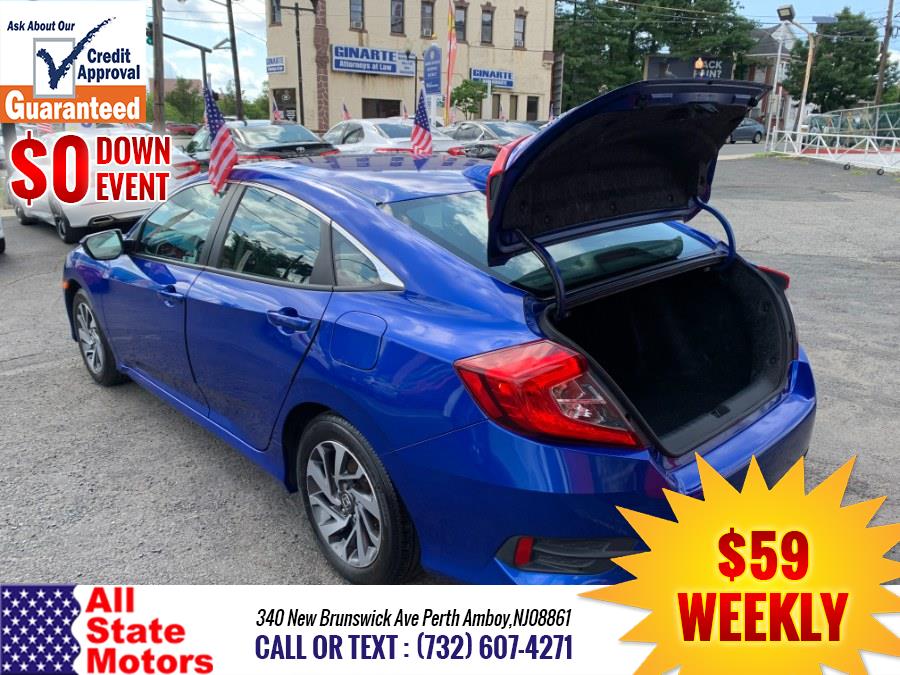 2018 Honda Civic Sedan EX CVT w/Honda Sensing, available for sale in Perth Amboy, New Jersey | All State Motor Inc. Perth Amboy, New Jersey 2018 Honda Civic Sedan EX CVT w/Honda Sensing, available for sale in Perth Amboy, New Jersey | All State Motor Inc. Perth Amboy, New Jersey