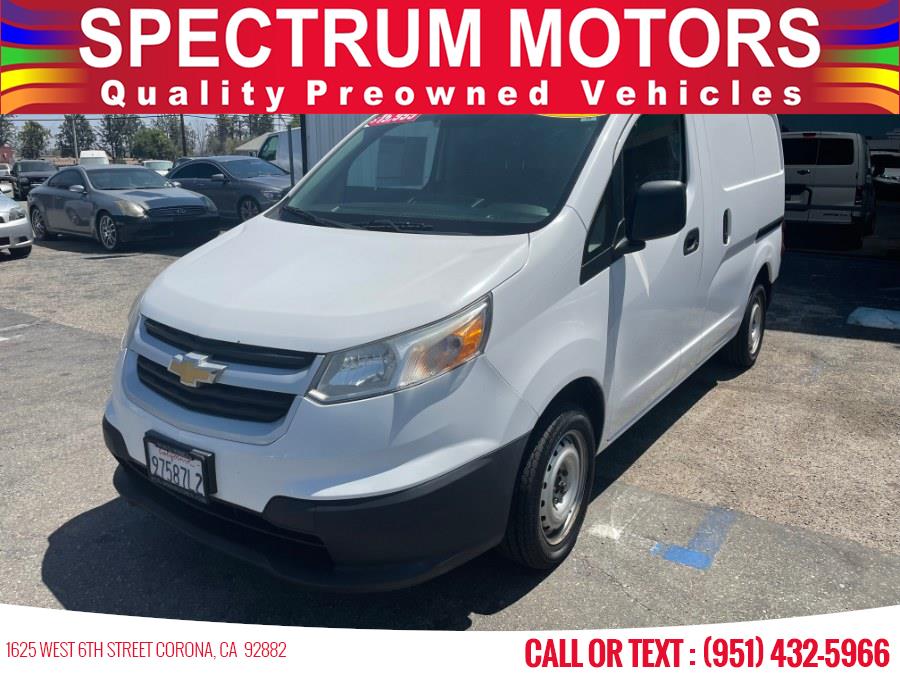 2015 Chevrolet City Express Cargo Van FWD 115" LT, available for sale in Corona, California | Spectrum Motors. Corona, California