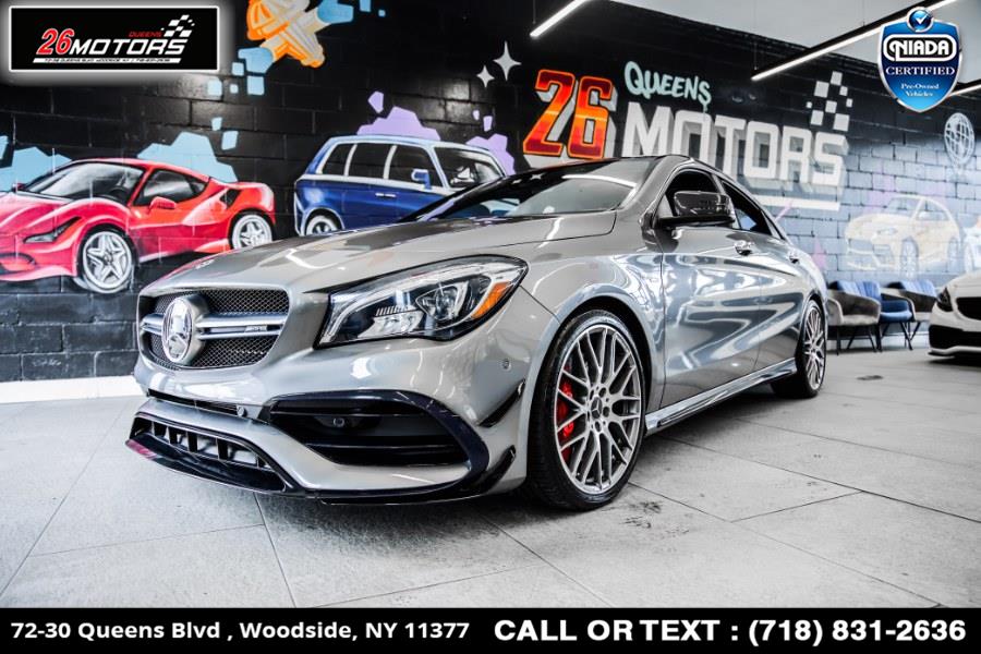 Used Mercedes-Benz CLA AMG CLA 45 4MATIC Coupe 2018 | 26 Motors Queens. Woodside, New York Used Mercedes-Benz CLA AMG CLA 45 4MATIC Coupe 2018 | 26 Motors Queens. Woodside, New York