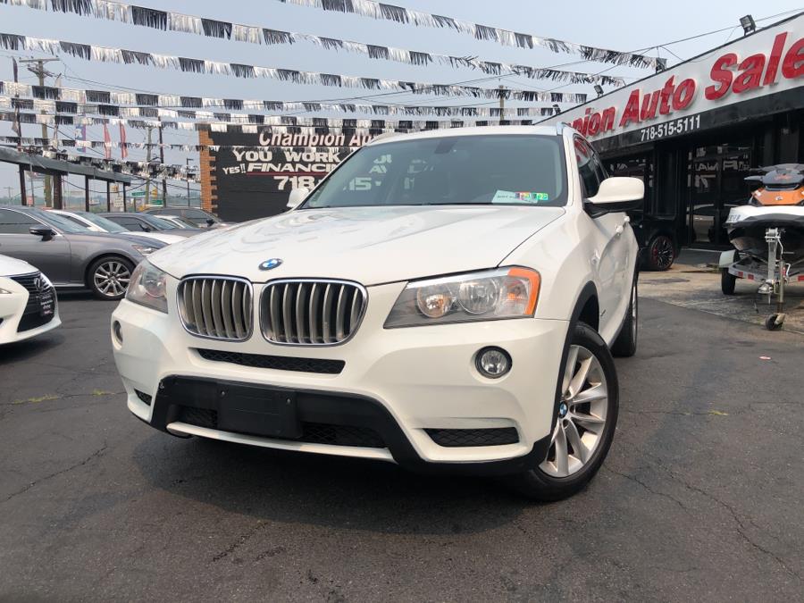 2014 BMW X3 AWD 4dr xDrive28i, available for sale in Bronx, New York | Champion Auto Sales. Bronx, New York