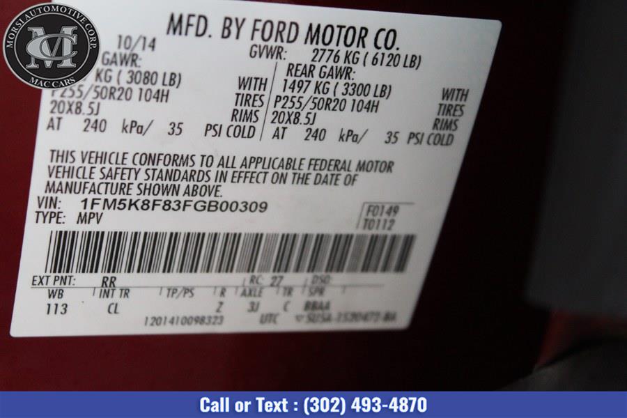Used Ford Explorer 4WD 4dr Limited 2015 | Morsi Automotive Corp. New Castle, Delaware Used Ford Explorer 4WD 4dr Limited 2015 | Morsi Automotive Corp. New Castle, Delaware