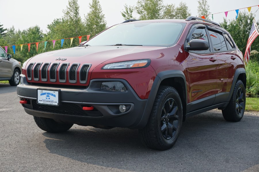 2016 Jeep Cherokee 4WD 4dr Trailhawk, available for sale in Hancock, Maine | Fairway Auto Sales. Hancock, Maine 2016 Jeep Cherokee 4WD 4dr Trailhawk, available for sale in Hancock, Maine | Fairway Auto Sales. Hancock, Maine