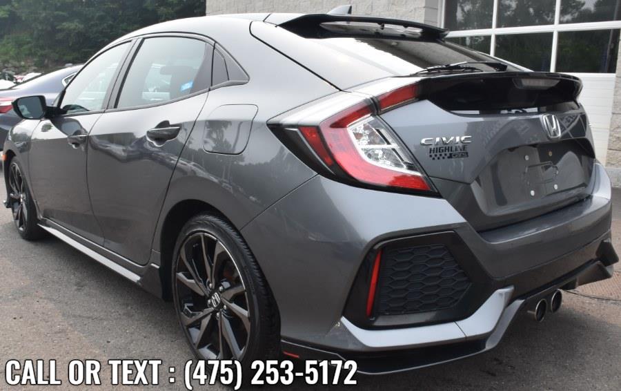 Used Honda Civic Hatchback Sport CVT 2018 | Highline Car Connection. Waterbury, Connecticut Used Honda Civic Hatchback Sport CVT 2018 | Highline Car Connection. Waterbury, Connecticut