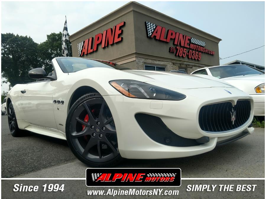 2013 Maserati GranTurismo MC Sportline Convertible 2dr Conv GranTurismo Sport, available for sale in Wantagh, New York | Alpine Motors Inc. Wantagh, New York